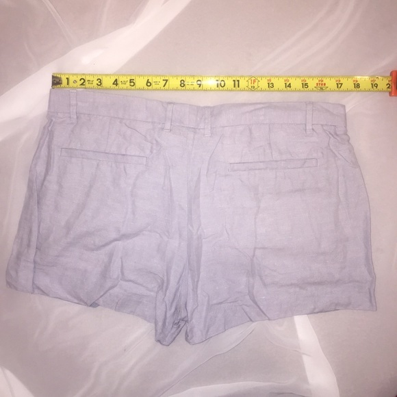 🔴 GAP Linen Tonal Shorts EUC 🛍 Size 12 - Picture 4 of 7